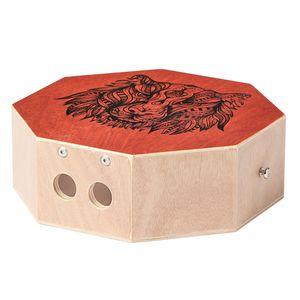Cajon portable unique en bois de Birkenwood avec cordes de guitare intégrées, instrument de percussion musical Djembé avec sac et accessoires - Product Image 3