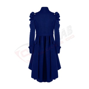 Femme-vintage gothique-veste victorienne-tailcoat long trench-Coat et robe - Product Image 6