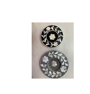 Wholesale <b>Mother</b> of Pearl Natural Color coaster for Round Shape for Home Decoration and Office Use with Sale - Product Image 1