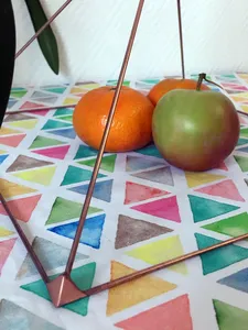 Pyramide Vastu en Cuivre Massif pour la Détermination d'Objectifs, le Succès, la Motivation, la Prospérité et l'Alignement Énergétique - Product Image 2