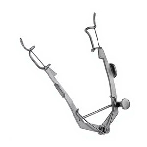 Espéculo de Weeks de 3 pulgadas con hojas de alambre fenestradas, instrumento quirúrgico oftalmológico de acero inoxidable alemán, reutilizable y de precisión - Product Image 4
