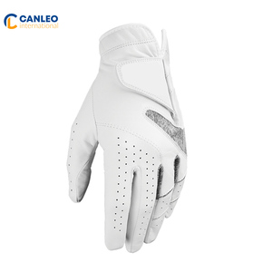 Guantes de Golf de Piel de Oveja Cabretta Blanca, Premium, Transpirables, Antideslizantes, con Logotipo Personalizado, Embalaje OEM, para Mano Izquierda, Hombre, Más Vendidos - Product Image 6