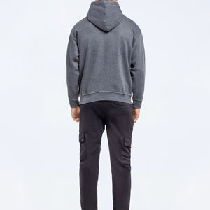 Sweat-shirts et sweats à capuche en molleton de coton pour hommes pour l'automne, avec sweats à capuche d'hiver hip-hop pour hommes, sweats à capuche personnalisés de marque - Product Image 2