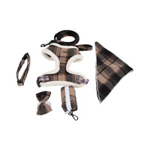 ชุดสายรัดและสายจูงสุนัขแบบปรับได้ แข็งแรง ทนทาน สำหรับฝึกวิ่งและออกกำลังกาย - Product Image 1