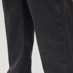 <b>Men's</b> Cargo Pants Cotton Denim Loose Fit Mid Waist Solid Color Casual Autumn Style - Product Image 5