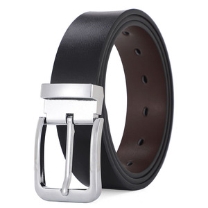 Ceintures en cuir pour hommes, tendance, de qualité supérieure, décontractées, de bonne qualité, dernier design, respirantes, écologiques, légères, 3,5 cm - Product Image 6