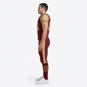 Customized Club American Football Uniform Thermal Regulation Tech% Polyester <b>Material</b> for Men Women Children - Product Image 4