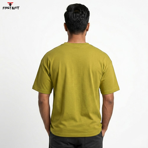 Nueva Llegada 2026 Camisetas Deportivas Personalizadas al por Mayor, Camisetas Oversize para Hombre, 100% Algodón, Impresión en Serigrafía de Alta Densidad - Product Image 2