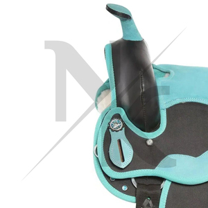 Selle Western en Cuir Faite à la Main, Selle de Cheval de Qualité Supérieure pour l'Équitation, le Travail au Ranch, les Randonnées, Équipement de Cowboy, Selle Équestre - Product Image 2