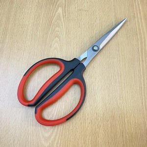 Ciseaux de taille hydroponique Kwang Hsieh à lame en acier inoxydable avec pointe droite et poignées ergonomiques confortables - Product Image 1