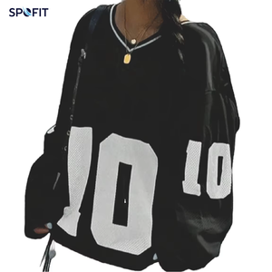 Camisetas de Fútbol Americano Personalizadas Unisex, Estilo Urbano, Premium, de Alta Calidad, Holgadas, Modernas, Deportivas, Transpirables - Product Image 1