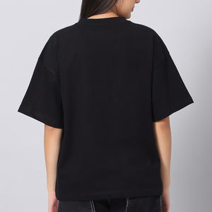 เสื้อยืดยูนิเซ็กซ์ 150GSM เนื้อผ้านุ่ม ทรงหลวม สวมใส่สบาย สีดำ สีขาว พิมพ์ลายได้ตามต้องการ สำหรับผู้ชายและผู้หญิง ตลาดยุโรปและอเมริกา - Product Image 5