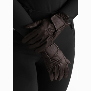Professional winter breathable grip equestrian <b>gloves</b> wholesale customized branding horse riding <b>gloves</b> genuine leather - Product Image 1