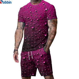 Conjunto de Verano Personalizado de Moda, Conjunto de Shorts Sublimados Unisex, Traje de Verano Moderno para Hombre, Traje Deportivo Informal de Manga Corta - Product Image 6