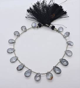 Natural Crystal Coated Faceted Pear Shape <b>Beads</b> 6x8-9x11MM Crystal <b>Beads</b> Faceted Crystal Pear <b>Beads</b> For Jewelry Making Wholesale - Product Image 2