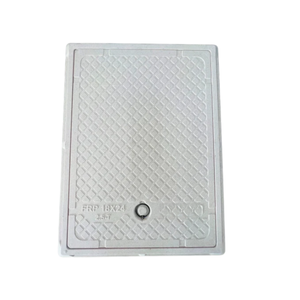 18x24 Inch FRP Manhole <b>Cover</b> Heavy Duty Fiberglass Reinforced Plastic <b>Drain</b> <b>Cover</b> for Roadside and Utility Chambers - Product Image 3