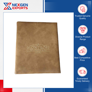Nexgen Exports - Cubierta de Menú de Cuero PU Hecha a Mano con Logotipo Personalizado OEM/ODM para Bares/Restaurantes, Precio Impresionante al por Mayor - Product Image 4