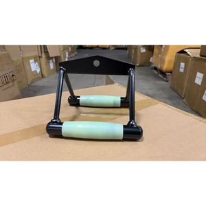 Piattaforma Industriale per T-Bar Row a V in Acciaio al Carbonio Solido Verniciato a Polvere Nera per Attrezzature da Palestra - Product Image 2