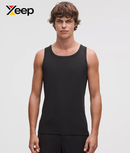 เสื้อกล้ามออกกำลังกายผู้ชาย XEEP รุ่น XC-GTT-44 ระบายอากาศได้ดี แห้งเร็ว พิมพ์ลายแบบ Heat-Transfer ผ้าถัก 100% คอตตอน คอกลม สีพื้น - Product Image 1