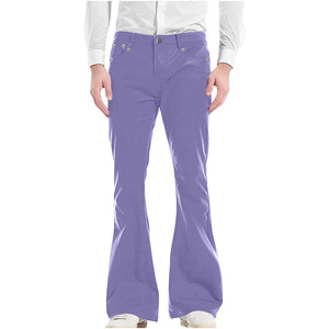 Pantalones de Hombre de Alta Calidad con Nuevo Diseño, Estilo Flare, Corte Holgado, Cintura Ajustable, Pierna Ancha - Product Image 1