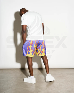 Custom Training Fight <b>Shorts</b> Unisex Boxing MMA BJJ <b>Grappling</b> Fitness Muay Thai Kickboxing Stretch Lightweight 100% Polyester - Product Image 4