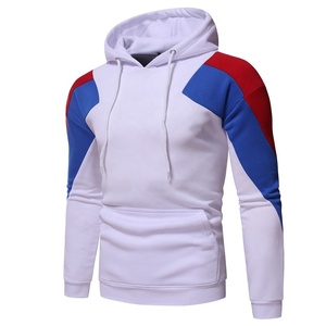 เสื้อฮู้ดกีฬาผู้ชายแบบขายส่ง สั่งทำได้ สีพื้น ผ้าฟลีซ ไซส์ใหญ่ เป็นมิตรกับสิ่งแวดล้อม สำหรับฤดูใบไม้ผลิ รับผลิตแบบ OEM - Product Image 2