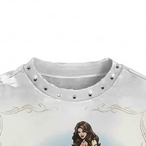 เสื้อยืดผู้ชายทรงหลวมพิมพ์ลายโลโก้ตามสั่งขายส่ง ผ้าฝ้ายพรีเมียม ตกแต่งด้วยคริสตัล สไตล์สตรีท โอเวอร์ไซส์ - Product Image 3