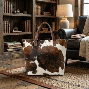 Bolsos de cuero vacuno de lujo hechos a mano con pelo, proveedor mayorista OEM, logotipo personalizado, calidad de exportación a precio razonable - Product Image 4