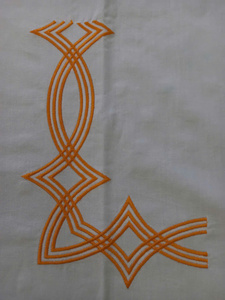 ผ้าทอปักลายหมอนย้อมด้วยเส้นด้ายผ้าห่มผ้าปูที่นอนผ้าปูระบายอากาศได้ดีก่อนการผลิต - Product Image 6