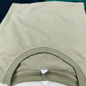 High quality cozy & comfy fabric solid color summer lightweight <b>Tshirt</b> for men with round Collar Men's Casual wear short sleeve - Product Image 2