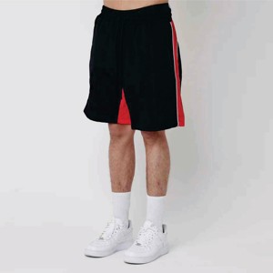 Shorts de plage décontractés en coton pour hommes, respirants, à séchage rapide, légers, avec cordon de serrage, couleur unie - Product Image 4