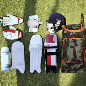 Kit de cricket en cuir de qualité supérieure pour jeunes joueurs-Usage professionnel - Product Image 1