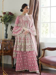 Vestidos de boda paquistaní cosidos personalizados, ropa bordada, vestido indio, colección de gasa, traje de estilo Eid, lo último de Salwar Kameez - Product Image 6