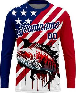 Camiseta de Pesca Unisex 2026, Talla Grande, Manga Larga, Secado Rápido, Resistente al Viento, Estampada, Transpirable, Ligera, UPF 50+ - Product Image 1