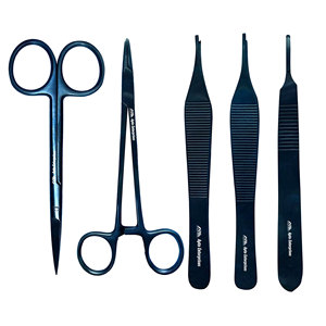 Kit de Sutura Manual para Estudiantes de Medicina, Instrumentos Quirúrgicos Reutilizables, Juego de Herramientas Quirúrgicas para Uso en Clínicas y Hospitales, Duración de la Vida Útil - Product Image 2