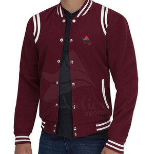 Men Letterman <b>Jacket</b> Button Front Casual Streetwear Fashion Mens Letterman <b>Jacket</b> Outerwear Daily Wear <b>Smart</b> Urban Style - Product Image 4