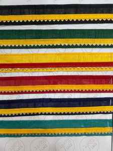 Dentelle dorée de haute qualité, idéale pour les bordures de sari, les lehenga, la confection de robes et la décoration de chaussures. - Product Image 2