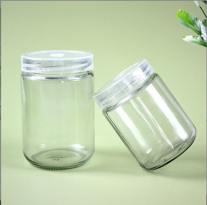 Vases en verre transparent de 370 ml pour culture de tissus avec couvercle en plastique - Product Image 6