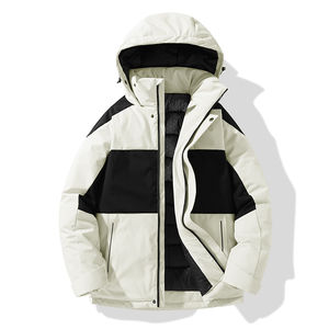 Chaqueta de Esquí de Invierno Personalizada para Hombre, Talla Grande, Nuevo Estilo, Impermeable, Informal, con Cierre Frontal, Transpirable - Product Image 2