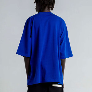 T-shirts Streetwear Oversize Teint en Pièce 100% Coton Grammage Lourd 300 g/m² Épaules Tombantes OEM Marque Privée - Product Image 6