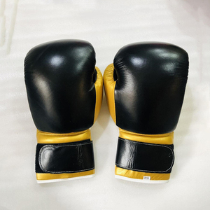 Guantes de Boxeo de Piel de Vacuno Genuina con Logotipo Personalizado, Guantes Profesionales para Entrenamiento y Combate - Product Image 2