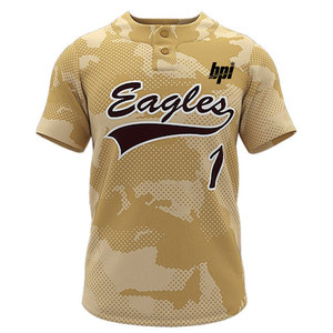 เสื้อเบสบอลไซส์ใหญ่ น้ำหนักเบา สำหรับผู้ใหญ่ ผลิตจากวัสดุทนทาน เสื้อทีมเบสบอล - Product Image 1