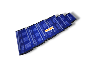 Horse Boot Solid Color breathable <b>Mesh</b> Blue 4Pcs Set Protect Horse Leg - Product Image 6