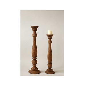 Ornamental Wooden Candle Holder Detailed Craftsmanship Enhancing Decorative Displays With Luxury And Grace - Product Image 5