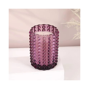 <b>Bulk</b> Supply Elegant Polka Dot Glass Jars for <b>Candle</b> Making and Modern Interior Decoration - Product Image 4
