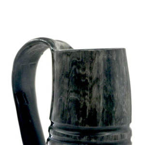 Jarra de cuerno natural Vikinga para beber vino o cerveza, tazas únicas perfectas para fiestas, bodas y otras celebraciones. 2026 - Product Image 4