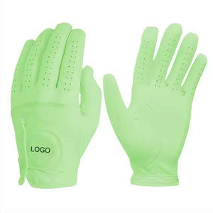 Guante de Golf de Cuero Cabretta Bordado de Alta Calidad con Logotipo Personalizado, Suave, Premium, Transpirable, Cómodo y Antideslizante - Product Image 1