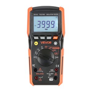 Multimetro digitale Auto/manuale gamma 4000-Count TRMS voltmetro ohmmetro 1000V AC/DC Tester di tensione per la misura di continuità - Product Image 1