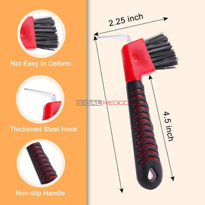 Hoof Knife with Built-in <b>Sharpener</b> High Carbon Steel Blade Professional Hoof Trimming <b>Tool</b> Durable <b>Sharpener</b> Hoof Knife Farrier - Product Image 6