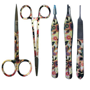 Kit de Sutura, Instrumentos Médicos Quirúrgicos, Juego de Herramientas para Cirujanos, Juego de Sutura Profesional para Cirugía Menor, Instrumentos Veterinarios Quirúrgicos - Product Image 4